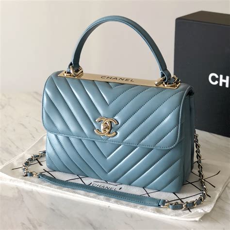 chanel chevron top handle|Chanel flap bag top handle.